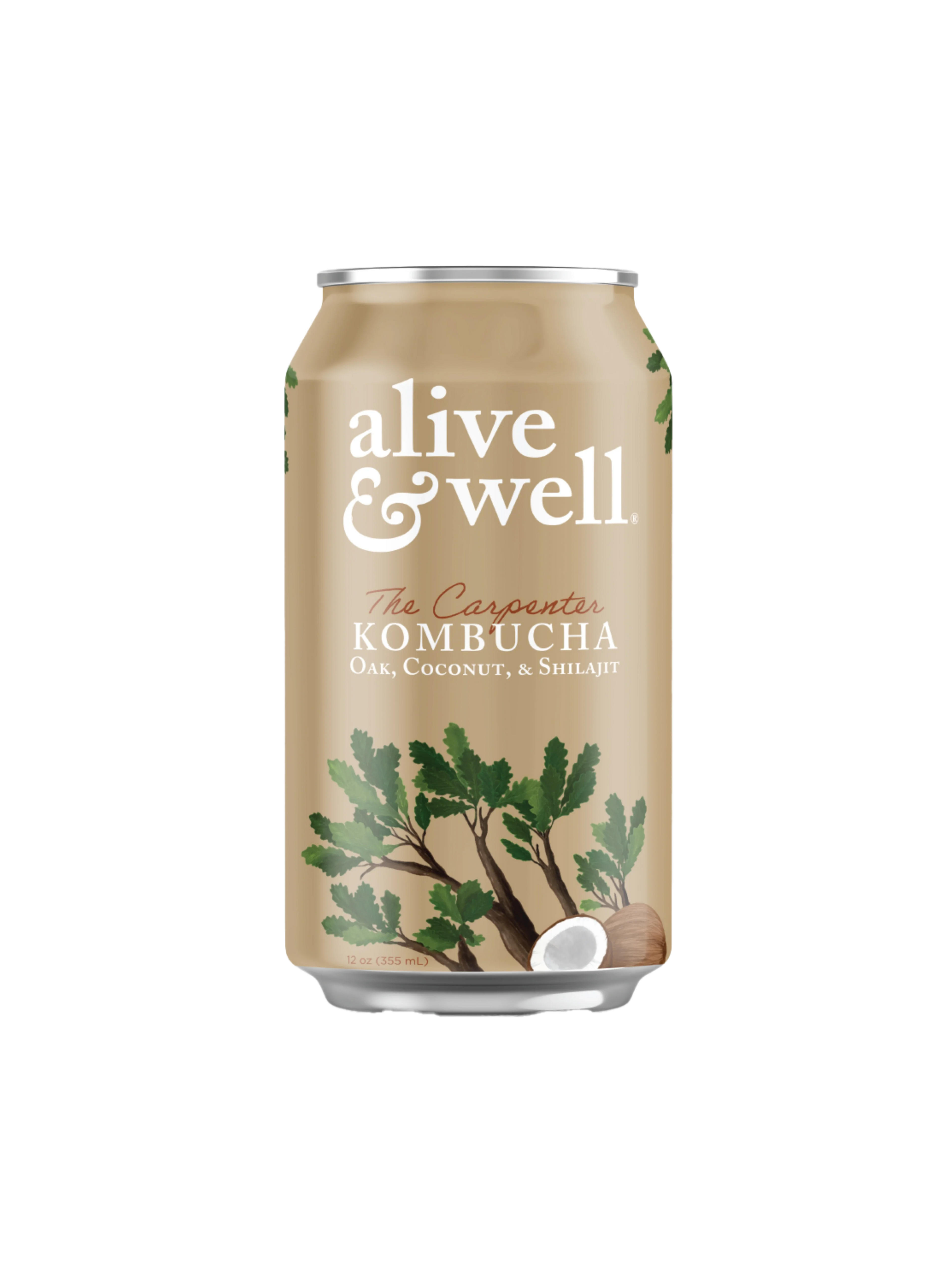 Oak & Coconut Kombucha Organic - 6pk