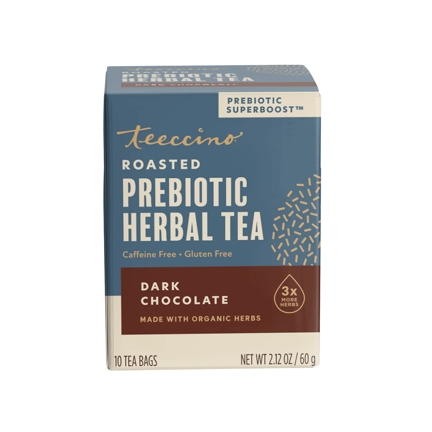 Dark Chocolate Prebiotic SuperBoost Herbal Tea