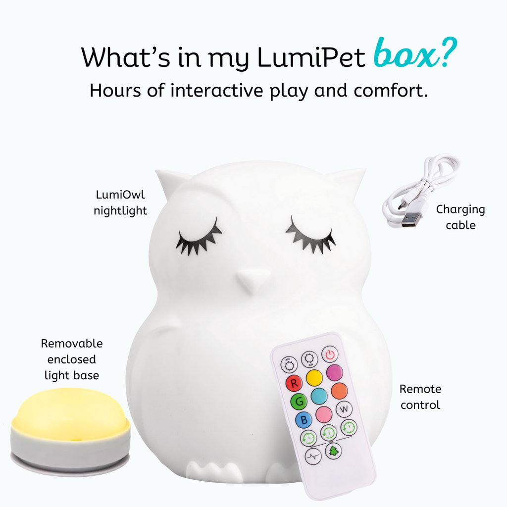 LumiPets® Opal the Owl Night Light