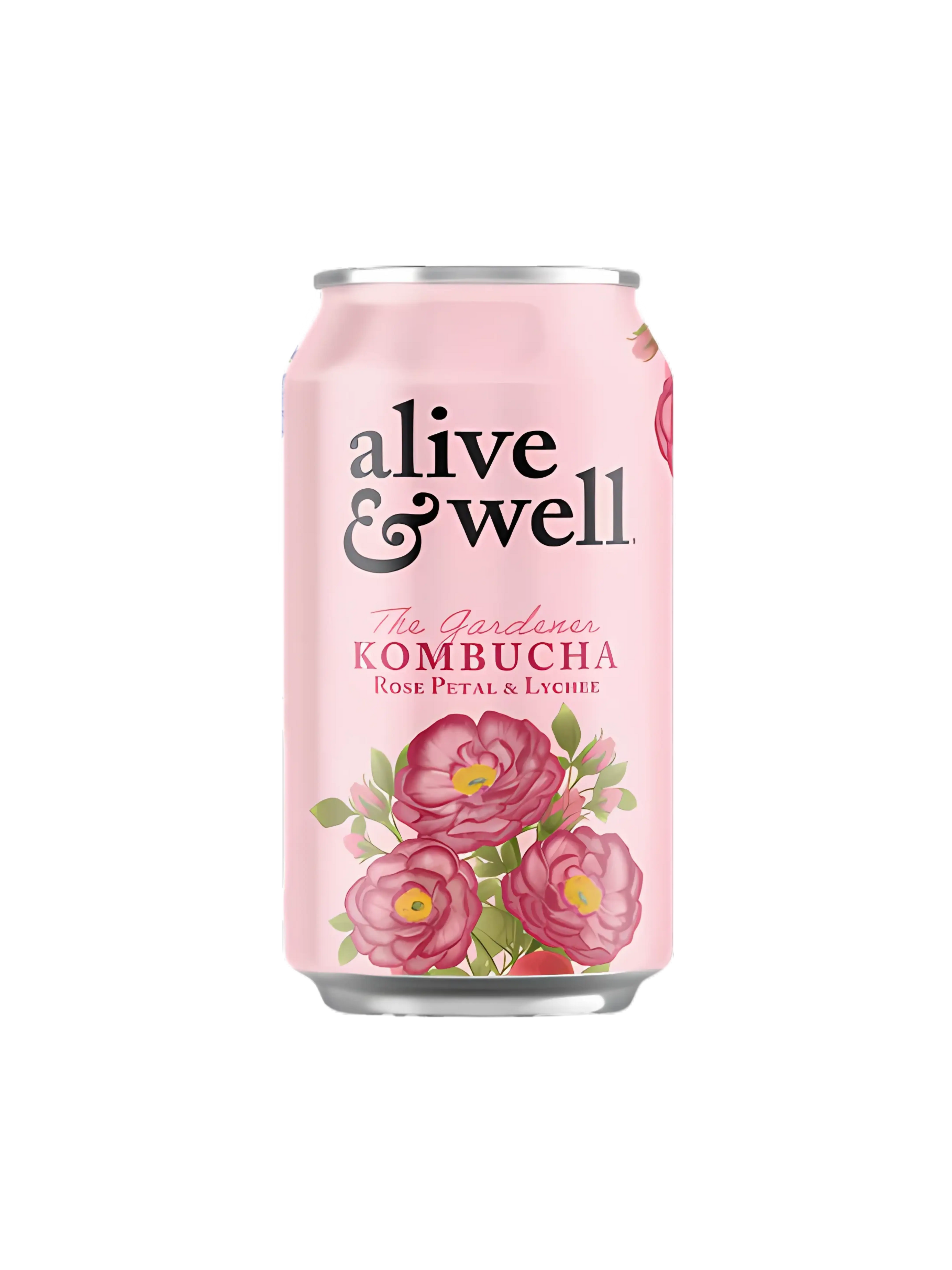 Rose Petal & Lychee Kombucha Organic - 6pk