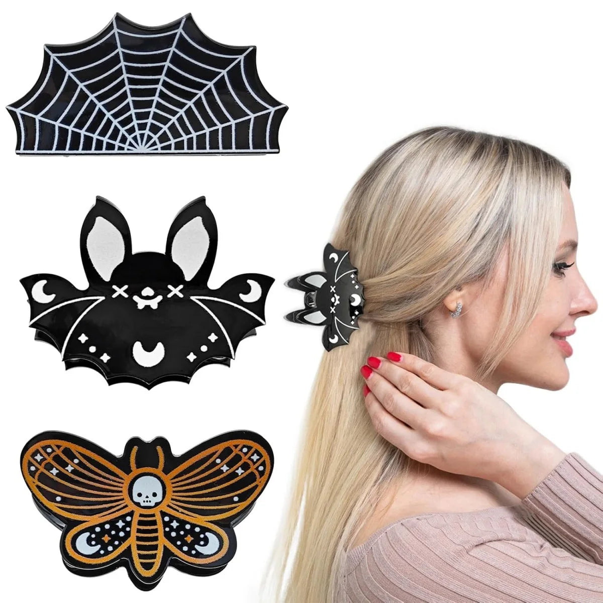 Halloween Hair Clips