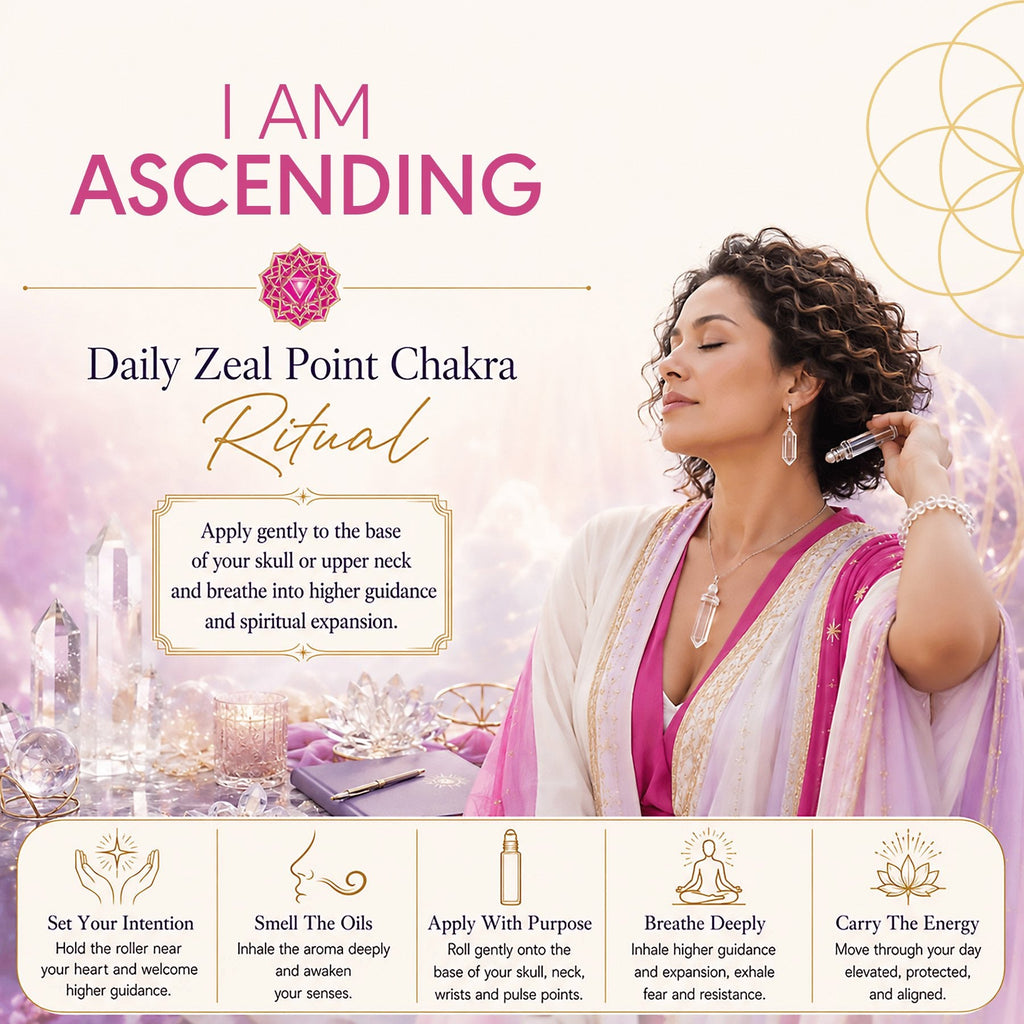 Chakra Balancing Elixirs - Essential Oils - 10 Roller Bottles