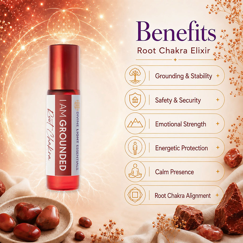 Chakra Balancing Elixirs - Essential Oils - 10 Roller Bottles