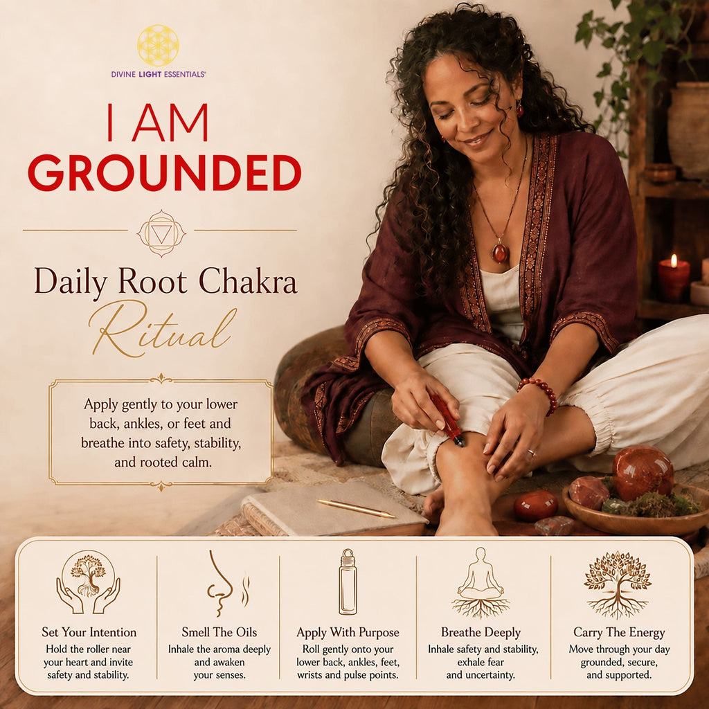Chakra Balancing Elixirs - Essential Oils - 10 Roller Bottles