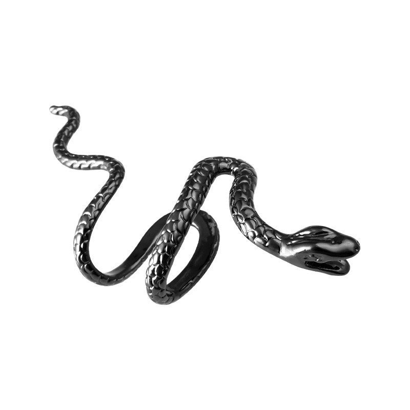 Comfortable Cool Attractive Three-dimensional Snake Adjustable Earrings