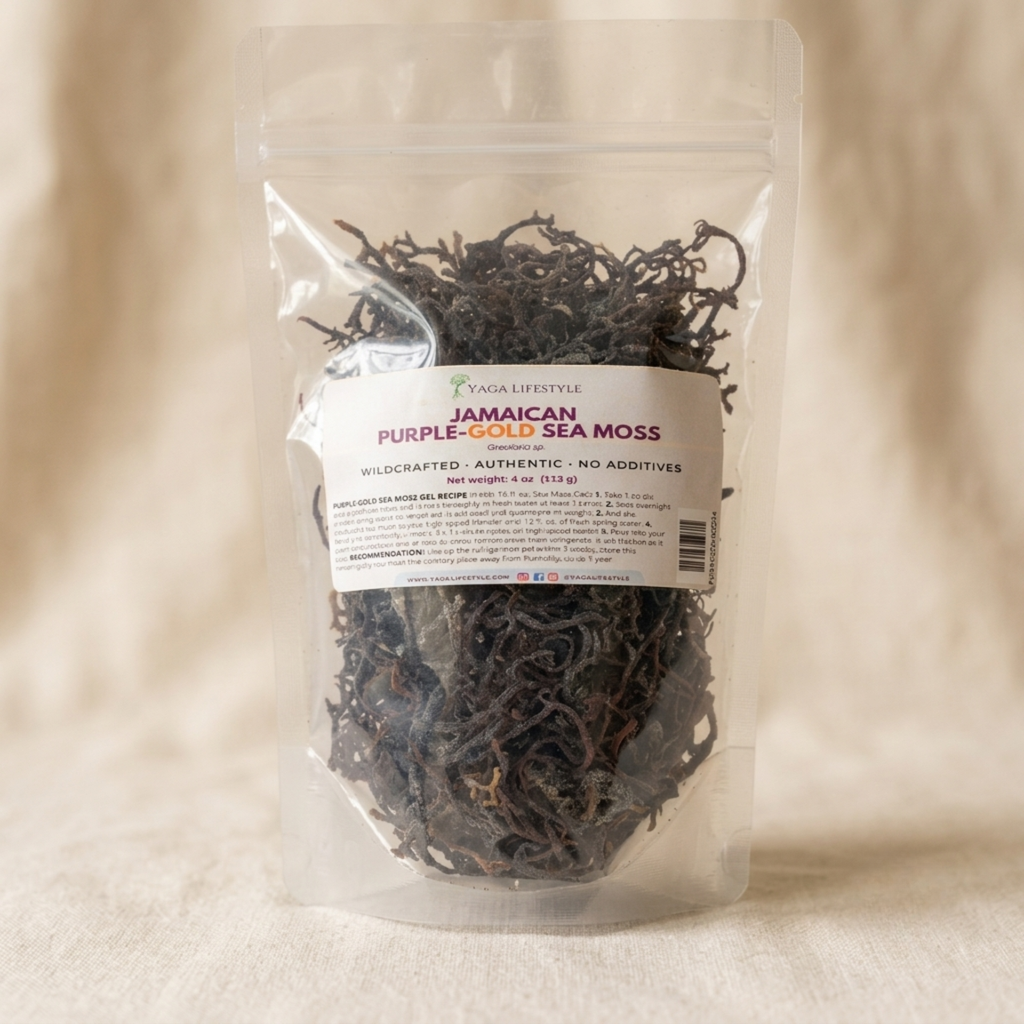 Jamaican (Thick) Purple-Gold Irish Sea Moss