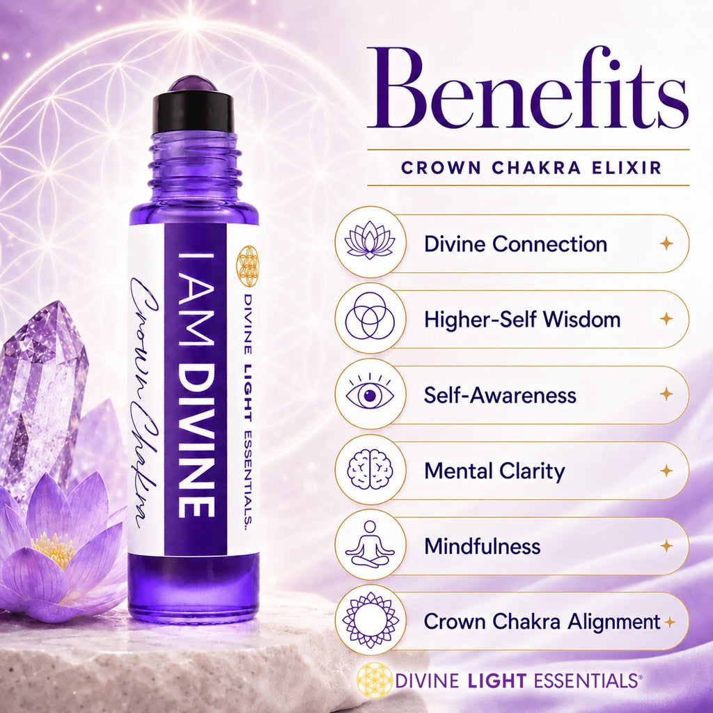 Chakra Balancing Elixirs - Essential Oils - 10 Roller Bottles