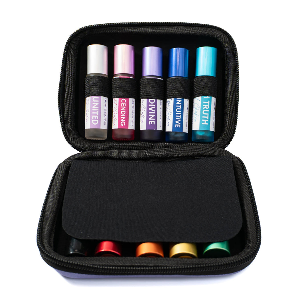 Chakra Balancing Elixirs - Essential Oils - 10 Roller Bottles
