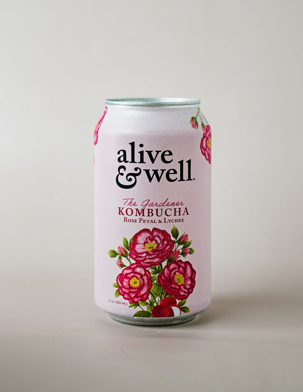 Rose Petal & Lychee Kombucha Organic - 6pk